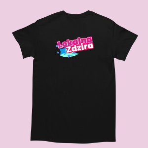 Śmieszna koszulka dla koleżanki bestie - Lokalna Zdzira XXL Czarny