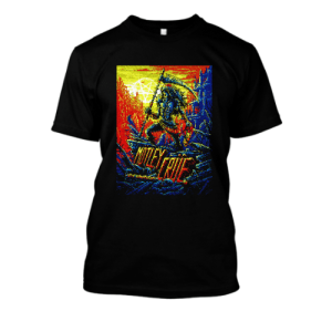 Koszulka bootleg rock / metal - Motley Crue XXL Czarny