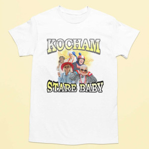 Bekowa koszulka bootleg - Kocham stare baby XXL Biały