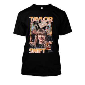 Koszulka bootleg pop - Taylor Swift 2 XXL Czarny