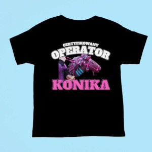 Bekowa koszulka - Operator Konika hobby horse XXL Czarny