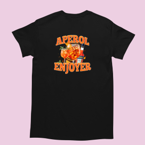 Koszulka do chlania bekowa - Aperol Enjoyer XXL Czarny