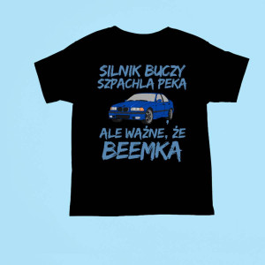 Koszulka BMW Bekowa- Silnik buczy XXL Czarny