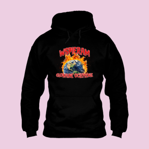 Bluza bekowa - wspieram globalne ocieplenie XXL Czarny
