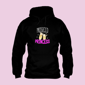 Bekowa bluza - Prosecco Princess XXL Czarny