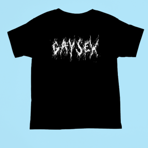 Koszulka bekowa - Gaysex deathcore XXL Czarny