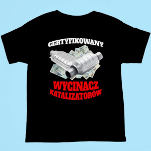 Bekowa koszulka motoryzacja - Wycinacz katalizatora XXL Czarny