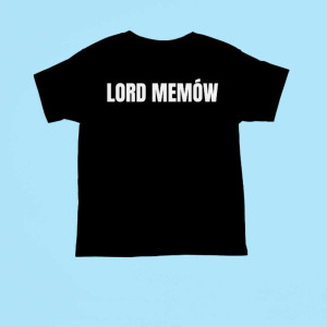 Bekowa koszulka memowa - Lord memów XXL Czarny