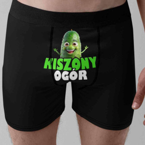 Śmieszne bokserki na prezenet - Kiszony ogór XXL