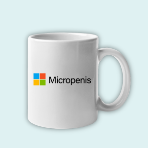 Śmieszny Kubek na prezent - Micropenis