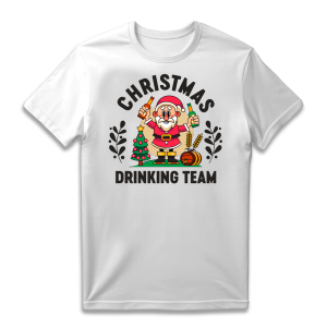 Koszulka świąteczna - Christmas drinking team XXL Biały
