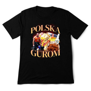 Bekowa koszulka - Polska gurom! - M - Czarny
