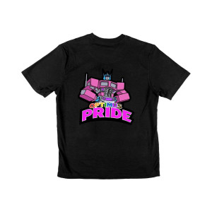 Bekowa koszulka optimus gay gej - Transformers pride XXL Czarny