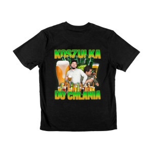 Koszulka bootleg imprezowa melanżowa - do chlania XXL Czarny