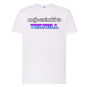 Koszulka vintage prezent dla kolegi - moje zaimki to the/bill XXL Biały