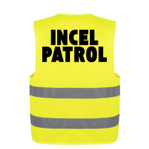 Bekowa koszulka Kamizelka odblaskowa - Incel Patrol 3XL Czarny