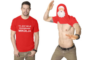 Koszulka bekowa świąteczna - To moje przebranie Mikołaja L