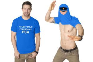 Koszulka śmieszna przebranie kostium - To moje przebranie Psa XXL