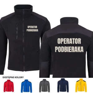 Polar wędkarski na prezent - Operator podbieraka Bluza 3XL żółty