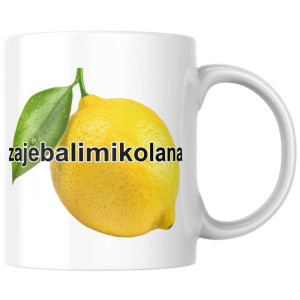 Śmieszny bekowy Kubek - zaebalimikolana