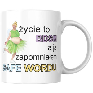 Śmieszny bekowy Kubek - życie to BDSM