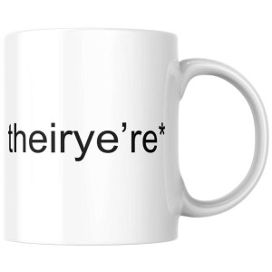 Śmieszny bekowy Kubek - theirye're*