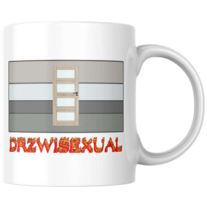 Śmieszny bekowy Kubek - drzwisexual