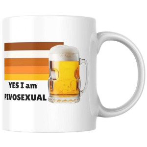 Śmieszny bekowy Kubek - pivosexual