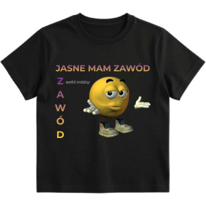 Śmieszna bekowa Koszulka - mam zawód XXL Biały