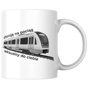 Śmieszny bekowy Kubek - pociąg seksualny do ciebie