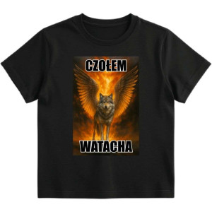 Śmieszna bekowa Koszulka - czołem watacha XXL Biały