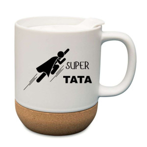 Kubek korkowy na prezent - super tata