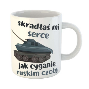 Zabawny kubek prezent - skradłaś mi serce