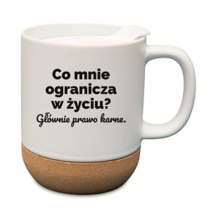 Kubek na prezent korkowy - co mnie ogranicza w życiu
