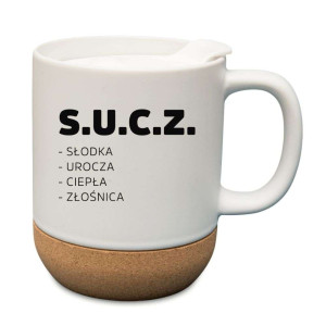 Kubek na prezent korkowy - S U C Z