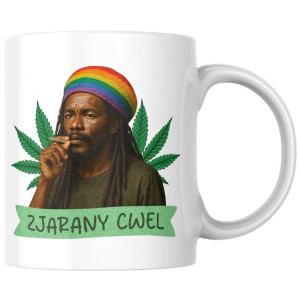 Śmieszny bekowy Kubek - Zjarany Cw3l