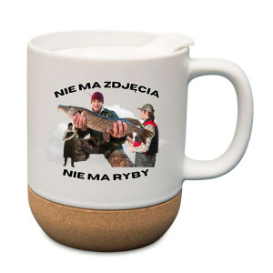 Śmieszny kubek korkowy na prezent - nie ma zdjęcia