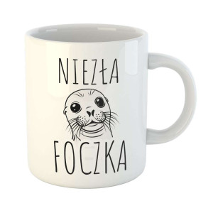 Zabawny kubek prezent - niezła foczka
