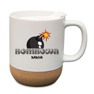 Kubek prezentowy korkowy dla babci - bombowa babcia