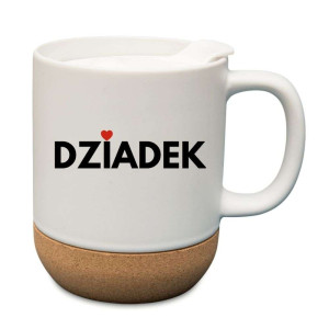 Kubek prezentowy korkowy dla dziadka - dziadek