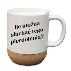Kubek na prezent korkowy - ile można słuchać