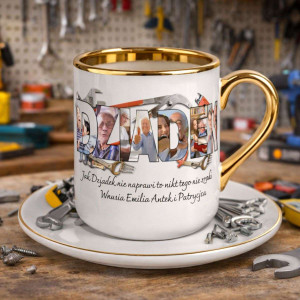 #2 Kubek personalizowany elegante dla Dziadka ze zdjęciami prezent