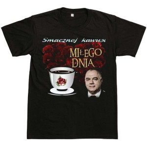 Tshirt prezent urodzinowy - smacznej kawusi XXL Biały