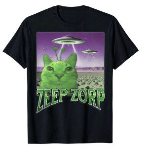 Bekowa koszulka memowa Kiciuch - zeep zorp bootleg XXL Czarny