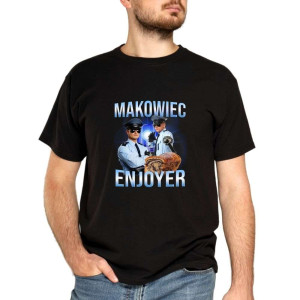 Bekowa koszulka cringe - makowiec enjoyer L Czarny