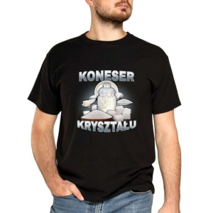 Bekowa koszulka cringe - koneser kryształu L Czarny
