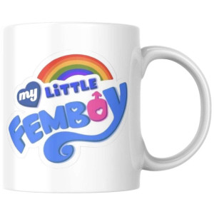 Śmieszny kubek na prezent - my little femboy