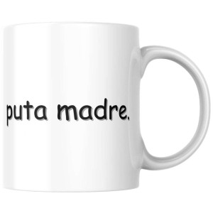 Śmieszny kubek na prezent - puta madre