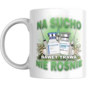 Kubek bekowy cringe- na sucho nie rośnie