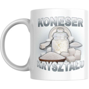 Kubek bekowy cringe- koneser kryształu